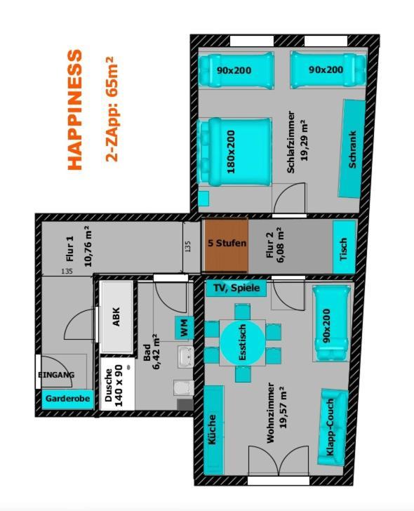 Happiness 2-Zapp 1-Og Hofgeismar-Zentrum! Exterior photo